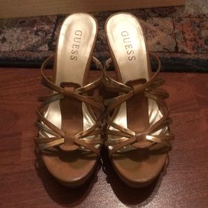 Guess cork sandals